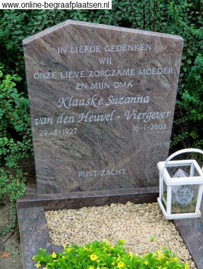 Klaaske Suzanna Viergever 1927-2003
